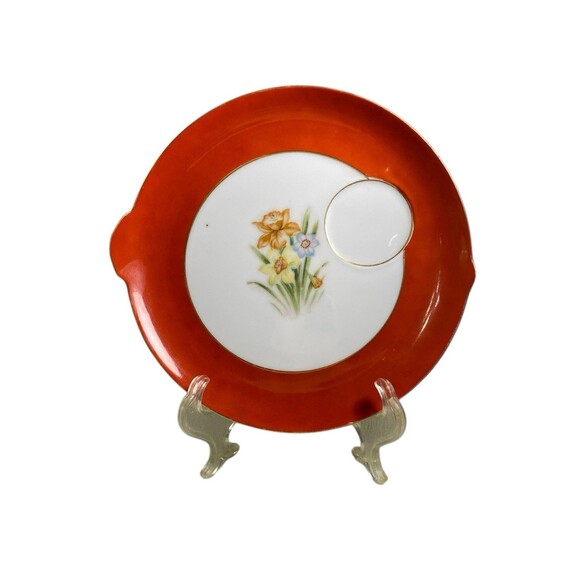 VTG Ucagco China Occupied Dessert Plate Marked Area For Teacup (not Included) 8" - Picture 2 of 10